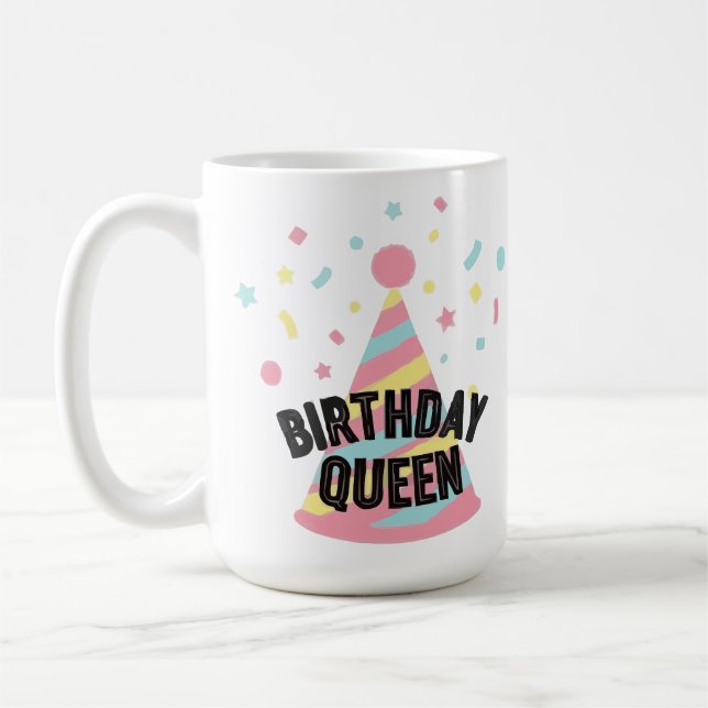 Taza De Café Mugs de cumpleaños coincidentes de quad - Familia  (Izquierda)