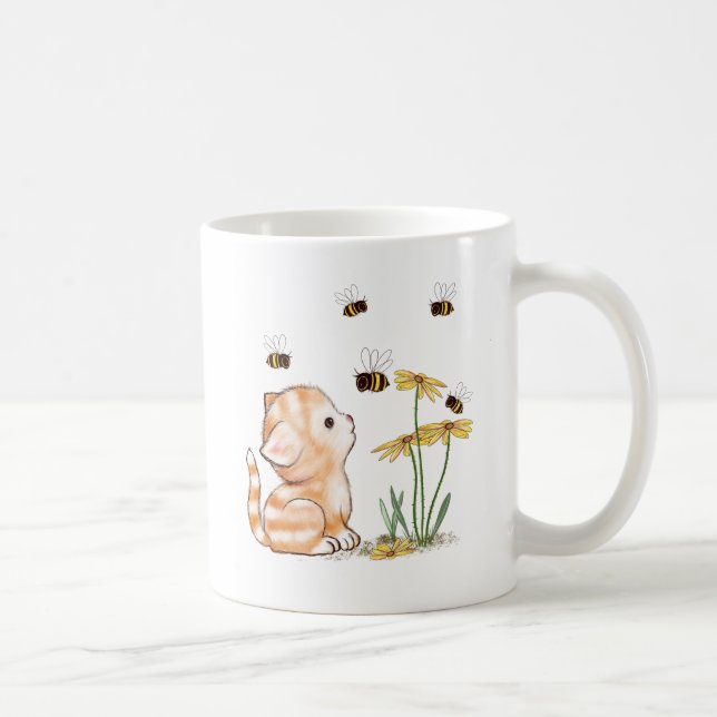 Taza De Café Mugs de gatitos (Derecha)