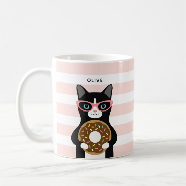 Taza De Café Mugs de gato (Izquierda)