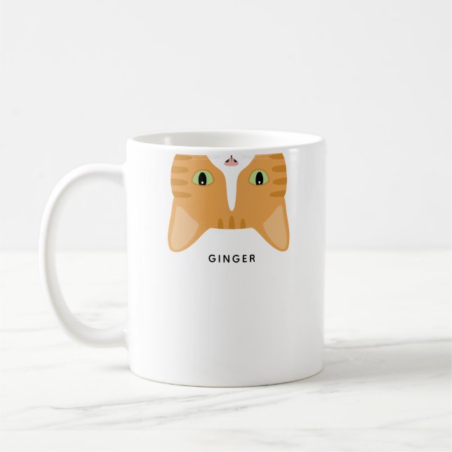 Taza De Café Mugs de gato (Izquierda)