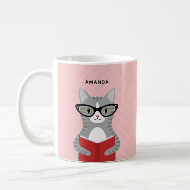 Taza De Café Mugs de gato (Izquierda)