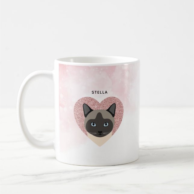 Taza De Café Mugs de gato (Izquierda)
