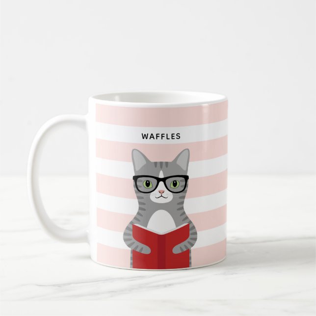 Taza De Café Mugs de gato (Izquierda)