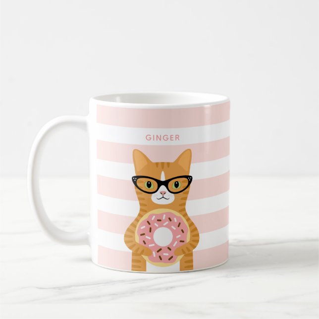Taza De Café Mugs de gato (Izquierda)