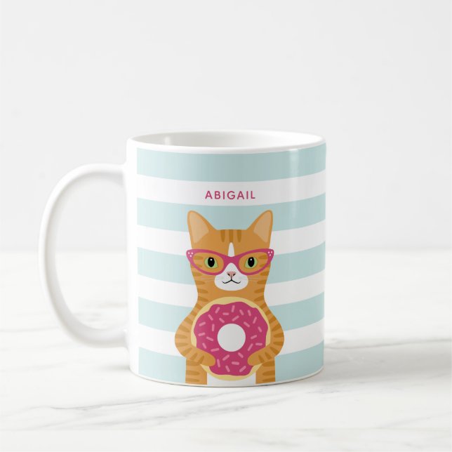 Taza De Café Mugs de gato (Izquierda)