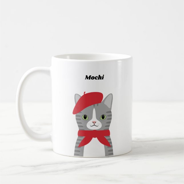 Taza De Café Mugs de gato (Izquierda)