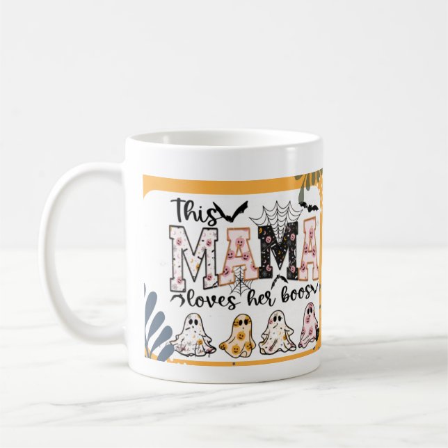 Taza De Café Mugs de Halloween para mamás (Izquierda)
