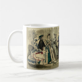 Taza De Café Mugs de modas de Godey 1865