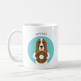 Taza De Café Mugs de perros de Hound Basset