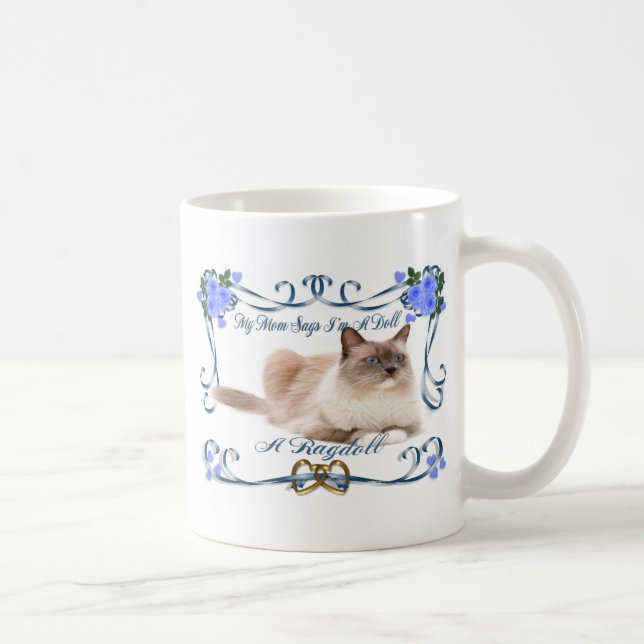 Taza De Café Mugs de Ragdoll (Derecha)