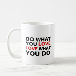Taza De Café Mugs de tipografía