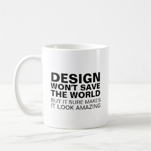 Taza De Café Mugs de tipografía
