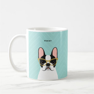 Taza De Café Mugs del Bulldog francés
