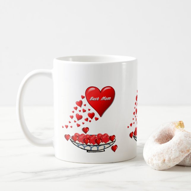 Taza De Café Mugs del Día de la Madre (Con donut)