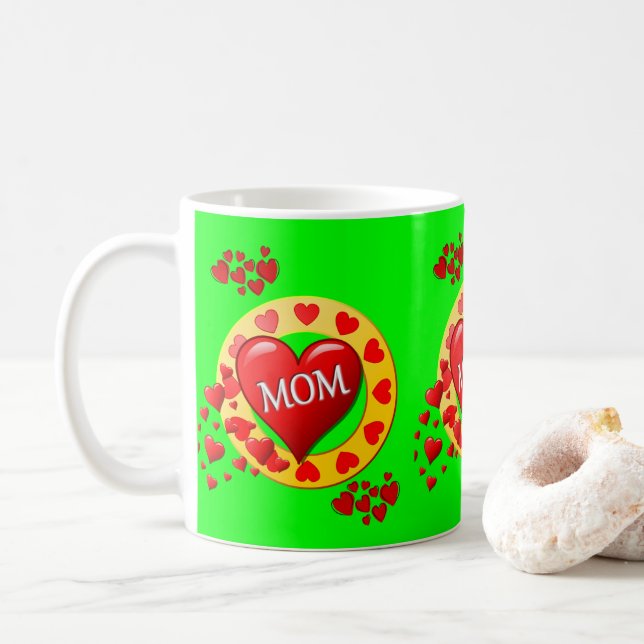 Taza De Café Mugs del Día de la Madre (Con donut)