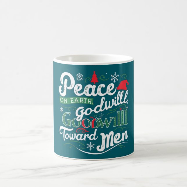 Taza De Café Mugs inspiradores por Navidades alegres (Centro)