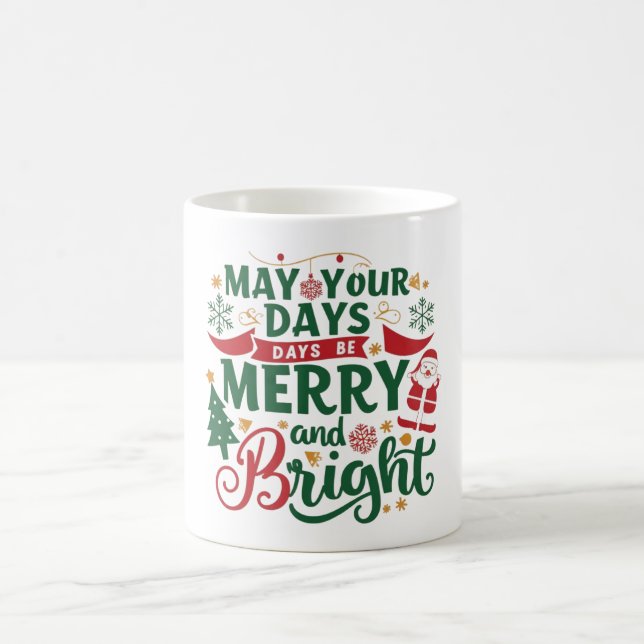 Taza De Café Mugs inspiradores por Navidades alegres (Centro)