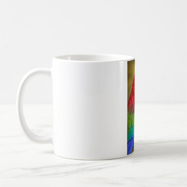 Taza De Café Mugs Macaw (Izquierda)