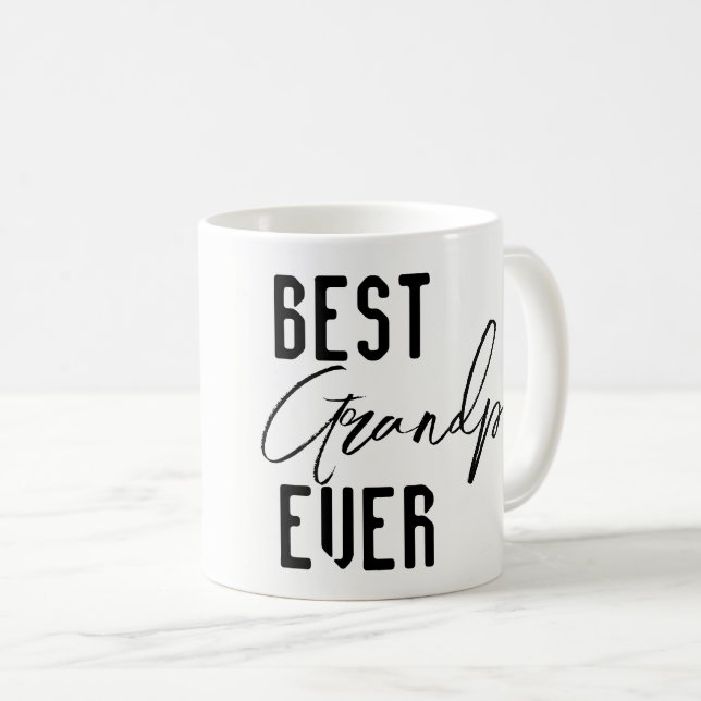 Taza De Café Mugs mejor abuelo jamás (Anverso derecho)