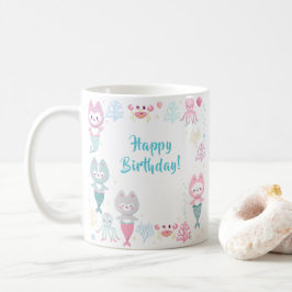 Taza De Café Mugs náuticos decorados con lindos gatitos de sire