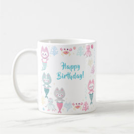 Taza De Café Mugs náuticos decorados con lindos gatitos de sire