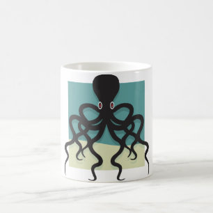 Taza De Café Mugs Octopus 3d