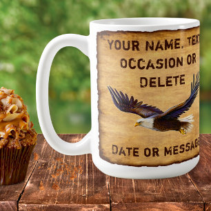 Taza De Café Mugs personalizados para papá, marido. Regalos de