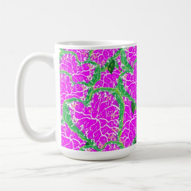 Taza De Café Mugs: Planta de Tropicales (Izquierda)