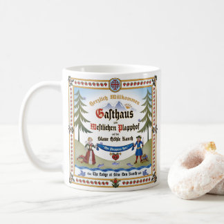 Taza De Café Mugs & Steins ~ Señalización Lodge