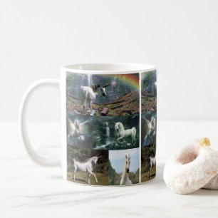 Taza De Café mugs unicornios