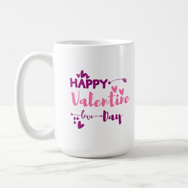 Taza De Café Mugs valentine day (Izquierda)
