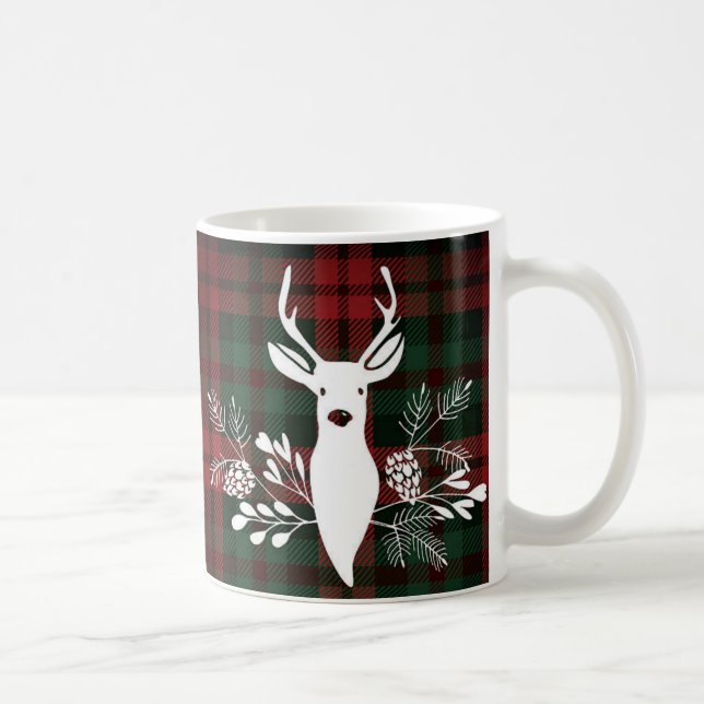Taza De Café Mugs - Vida silvestre en bosques escoceses (Derecha)