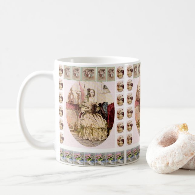 Taza De Café mugs vintage (Con donut)