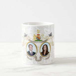 Taza De Café Mugs Will+Kate boda Memorbilis