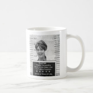 Taza De Café Mugshot de Sarah Palin