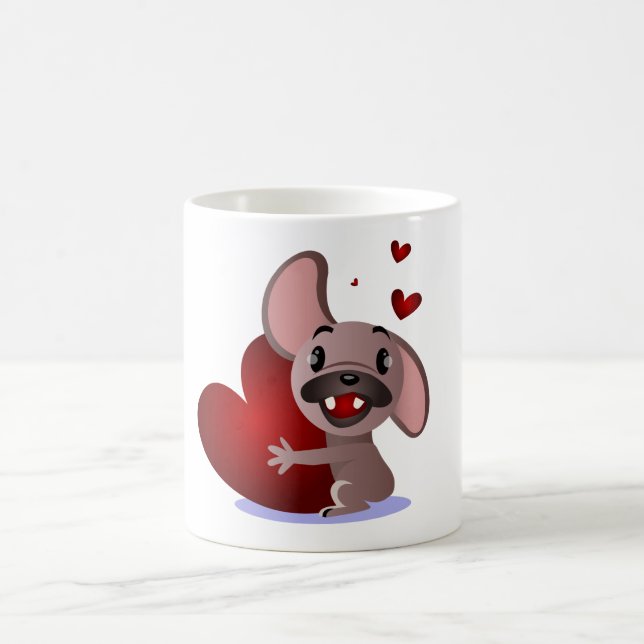 Taza De Café Mugsy en amor (Centro)