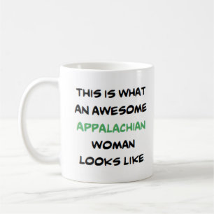 Taza De Café mujer appalache, impresionante