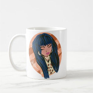 Taza De Café Mujer Chic Belleza Fashionista Bloguera Planificad