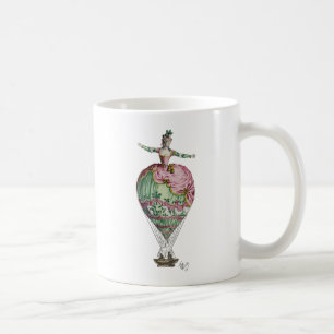 Taza De Café Mujer con globo aerostático 2