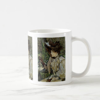Taza De Café Mujer con guantes de Toulouse-Lautrec