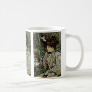 Taza De Café Mujer con guantes de Toulouse-Lautrec
