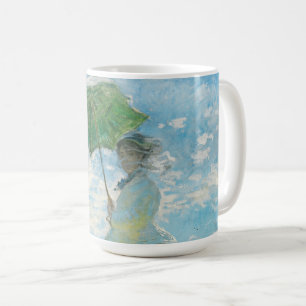 Taza De Café Mujer con Parasol Claude Monet
