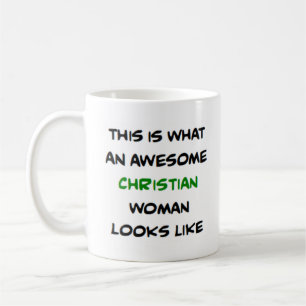 Taza De Café mujer cristiana, increíble