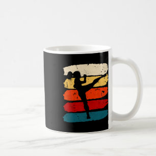 Taza De Café Mujer de kickboxing Kickboxer Karate Boxeo Lucha d