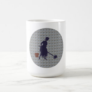 Taza De Café Mujer de la limpieza Cenicienta charwoman