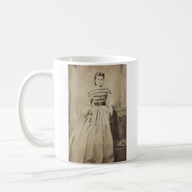 Taza De Café Mujer de los años 1860 - Café francés (Izquierda)