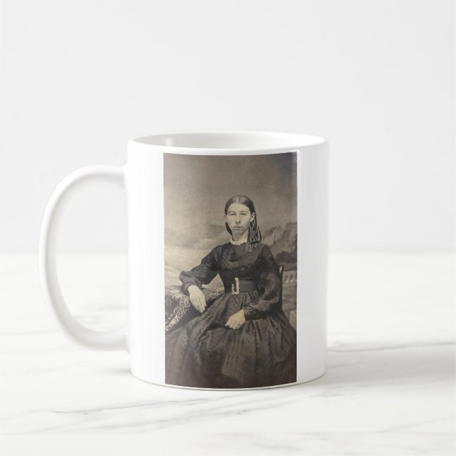 Taza De Café Mujer de los años 1860 - Café sentado (Izquierda)