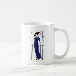 Taza De Café Mujer de moda de los años 20