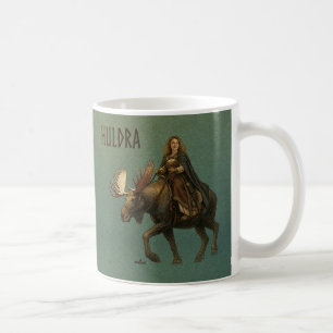 Taza De Café Mujer del Bosque Huldra Nórdica