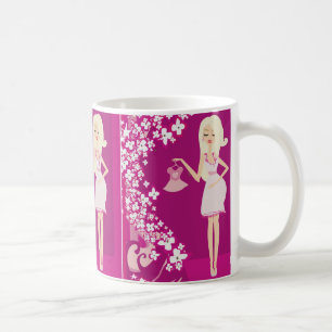 Taza De Café mujer embarazada rubia